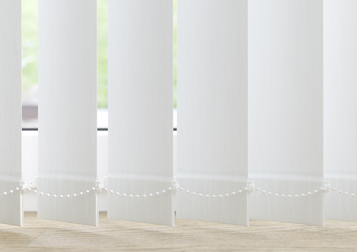 Subtle Grain, Ice - Vertical Blind Slats - Image 3